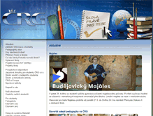 Tablet Screenshot of crg.cz